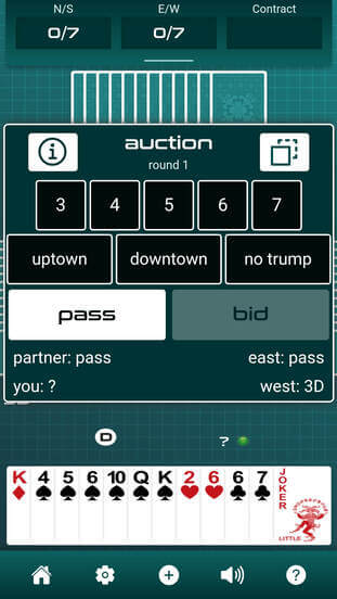 Bid Whist app screenshot 1
