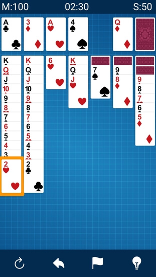 Klondike Solitaire app screenshot 2