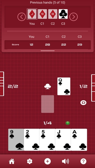 Oh Hell! app screenshot 4