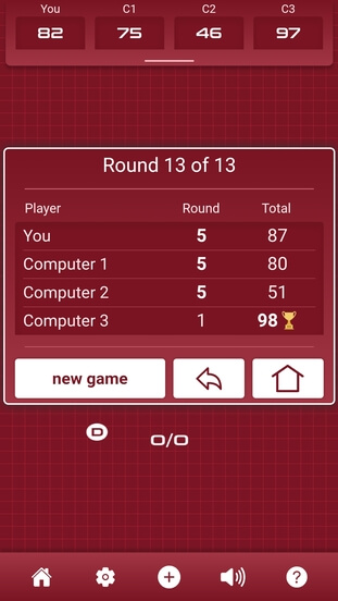 Oh Hell! app screenshot 5